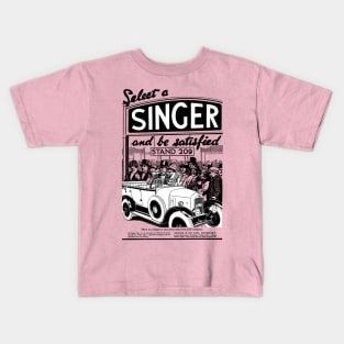 1924 SINGER - advert Kids T-Shirt